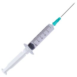 Медицинска практика/Дентална практика/СПРИНЦОВКИ И МЕДИЦИНСКИ ИГЛИ - PRIMA Спринцовки за еднократна употреба 5 мл, Luer Slip, зелена игла, 100 бр