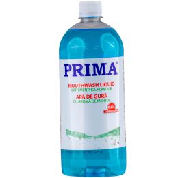 Дентална практика/ПРОФИЛАКТИЧНИ ПРОДУКТИ/Дентална хигиена - PRIMA Устен препарат с хлорхексидин 0.20%, вкус на мента, без алкохол, 1 литър