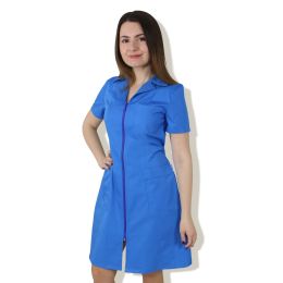Работни униформи/ПРОФЕСИОНАЛНИ УНИФОРМИ/Медицински рокли - AURA Класическа рокля за медицинска сестра - медицинска униформа
