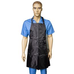 Козметичен СПА/ФРИЗЬОРСКИ ПРОДУКТИ/Фризьорски аксесоари - Престилка фризьорска и бръснарска с 2 джоба, PRIMA, черна, 60х85см