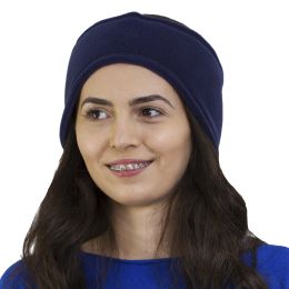 Работни униформи/ПРОФЕСИОНАЛНИ УНИФОРМИ/Работни шапки и ленти за глава - PRIMA поларен лентов турбан, морско синьо, размер L, 1бр