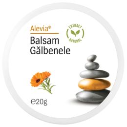 Медицинска практика/Първа помощ при изгаряния/ПРОДУКТИ ЗА РАЗСТРОЙСТВА - Лечебен балсам с невен 20 г от Alevia – за рани, изгаряния и напукана кожа