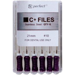 Дентална практика/ЕНДОДОНТИЯ/Игли за коренови канали - C-Pilot Fileas 10 (лилав) 21mm 6 бр