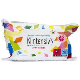 Стерилизация и дезинфектанти/ДЕЗИНФЕКТАЦИИ/Мокри кърпички - Мокри кърпи за дезинфекция на повърхности, без алкохол, биоциден дезинфектант TP2, 80 броя